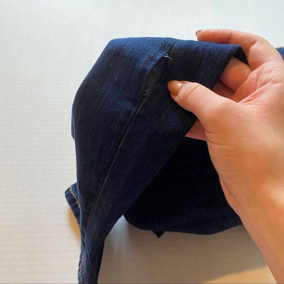 Seven7 High Rise Dark Wash Skinny Jeans Women's 28 - Picture 4 of 12